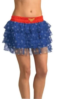 Wonder Woman Sequin Skirt For Teens - Warner Bros DC Comics