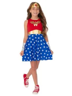 Wonder Woman Tutu Costume For Kids - Warner Bros DC Comics
