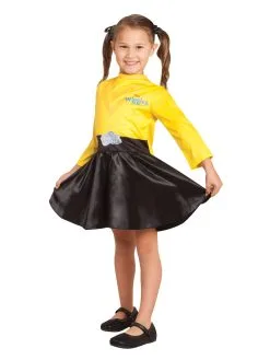 Yellow Wiggle Classic Costume For Toddlers - The Wiggles