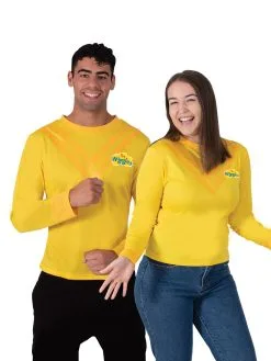 Yellow Wiggle Top For Adults - The Wiggles