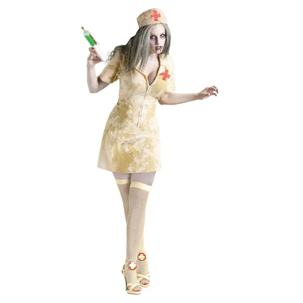 Fun World Zombie Sexy Nurse Costume For Adults